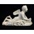 Scultura in marmo bianco, firmata Pompeo Marchesi, Amorino che scrive, 1840 Scultura in marmo bianco, firmata Pompeo Marchesi, Amorino che scrive, 1840