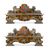 Pair of lacquered wooden benches, Tuscany, 18th century Pair of lacquered wooden benches, Tuscany, 18th century