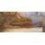 MOUNTAIN PASTURE WITH SHEEP - FRANCE - 19TH CENTURY