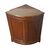 WALNUT CORNER CABINET - PIEDMONT - 19TH CENTURY WALNUT CORNER CABINET - PIEDMONT - 19TH CENTURY