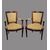 PAIR OF ARMCHAIRS - PIEDMONT - LOUIS XVI