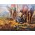 "RURAL SCENE" - OIL ON PANEL - 19TH CENTURY "RURAL SCENE" - OIL ON PANEL - 19TH CENTURY