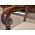 FOUR WALNUT ARMCHAIRS - GENOA - 19TH CENTURY