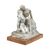 White marble sculpture - The Kiss. 19th century. White marble sculpture - The Kiss. 19th century.