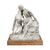 White marble sculpture - The Kiss. 19th century. White marble sculpture - The Kiss. 19th century.