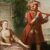 French painter (18th century) - Flute player and dog. French painter (18th century) - Flute player and dog.
