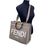 FENDI Borsa Shopper in Pelle Col. Grigio Sunshine M