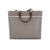 FENDI Borsa Shopper in Pelle Col. Grigio Sunshine M