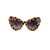 JEREMY SCOTT Occhiali da Sole in Plastica Col. Giallo