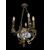 Gilt bronze chandelier.