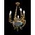Gilt bronze chandelier.
