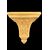 Mensolina applique in legno intagliato e foglia oro. Periodo Impero.