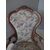 Louis Philippe style walnut armchair, 19th century, dimensions L72xP62xH98 cm