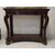 Carlo X style mahogany console from the 1800s, l119xW50xH96 cm. Carlo X style mahogany console from the 1800s, l119xW50xH96 cm.