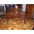 Flame mahogany center desk, mid-19th century Empire style, cm L129xP67xH80