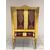 Poltrona Napoleone III in legno intagliato e dorato