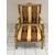 Poltrona Napoleone III in legno intagliato e dorato