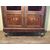 VETRINA A DUE PORTE CON INTARSI STILE NAPOLEONE III cm L94xP36xH163