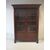 Mahogany bookcase with two doors and solid columns in Empire style from the early 1800s, dimensions: L148xW45xH228 cm.