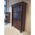 Mahogany bookcase with two doors and solid columns in Empire style from the early 1800s, dimensions: L148xW45xH228 cm.