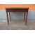 Empire style game table in mahogany feather from the 1800s, cm L86xP43xH74