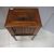 Louis XVI walnut bedside table with threads, early 1800s, dimensions L50xW36xH80 cm