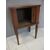 Louis XVI walnut bedside table with threads, early 1800s, dimensions L50xW36xH80 cm