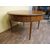 Round walnut table in Piedmontese Directory style, 19th century, diameter 130xH80 cm