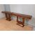 Coppia di grandi console art deco razionaliste in noce e radica anno 1930