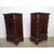 Copy of Louis Philippe mahogany feather bedside tables cm L53xP35xH88