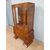Art Deco walnut and burr walnut display cabinet, original from 1930-40