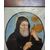 Glass painting depicting Saint Francis of Paola, 18th century