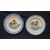 Pair of plates with rooster, Federico and Giuseppe Besio