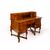 "Mazzarino style" desk veneered in walnut and burr walnut, 18th century