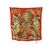 SALVATORE FERRAGAMO Foulard Vintage in Seta Col. Rosso