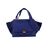 CELINE Borsa a Mano in Pelle Col. Blu Trapeze M