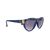 YVES SAINT LAURENT Occhiali da Sole Vintage in Acetato Col. Blu