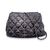 CHANEL Borsa a Tracolla in Tela Col. Grigio Timeless/Classique M