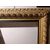 Important and large gilded and carved frame