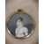 19th-century miniature - portrait of a woman