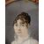 19th-century miniature - portrait of a woman