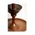 Finely crafted Middle Eastern copper candlestick. 19th century
