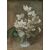 Painting with flower vase - Italy second half of the 20th century - signed - oil on canvas