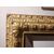 Important and large gilded and carved frame