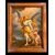Oil painting on canvas depicting a Guardian Angel with child.