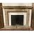 CHP275 - Precious antique stone fireplace, 17th century, from central Italy, dimensions cm W 245 x H 186 x D35