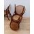 Gruppo quattro sedie stile thonet in faggio e paglia di Vienna - metà '900