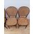 Gruppo quattro sedie stile thonet in faggio e paglia di Vienna - metà '900