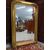 Mirror - Golden mirror with torchon motif