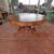 Large extendable round table